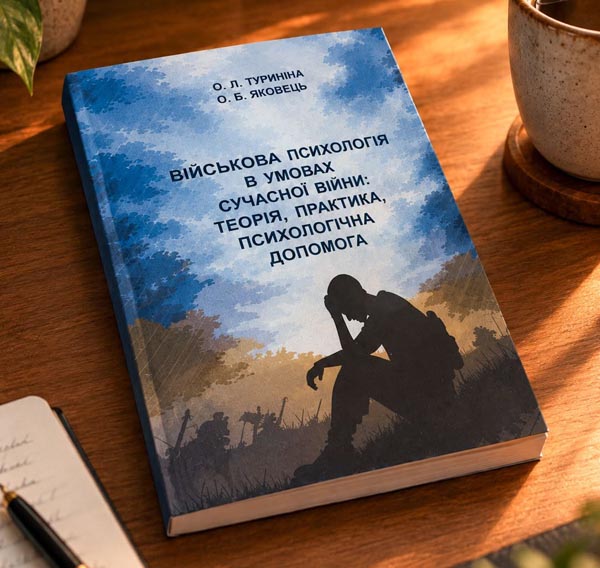 📖 «Військова психологія в умовах сучасної війни: теорія, практика, психологічна допомога»